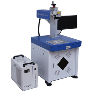 Macchina per incisione per marcatura laser UV da tavolo da 5 watt
